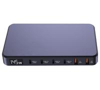Gan USB Pd Fast Charger, 145W, 6 Porta, 2x USB A, 4x USB C - TGR-USB-145W-6P