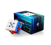 GAN V100 Leap, Speed Cube 3x3 Magnetico Speedcube compito di pensiero puzzle Fidget Toy per bambini adulti versione Frosted GAN 356 M versione migliorata