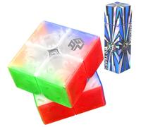 Gan251 Leap UV (Versione 10°), 2 x 2 Dadi magici magnetici Speed Cube GAN251 Leap Magic Puzzle Stickerless 2 x 2 x 2 cm
