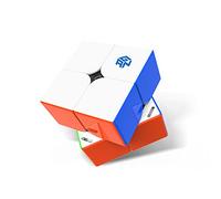 GAN251M Pro Cubo di Velocità professionale 2x2 Speed cube, cubo rubik magnetico con 56 magneti Leggero solo 56g, Scorrevole e Fluido Alta Stabilità, per allenamento e gare di speedcubing professionale