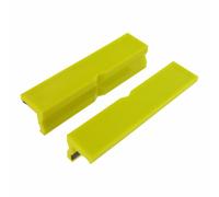 Var Nylon Set Of 2 Jaws For Bench Vise Tool Giallo 125 mm Yellow