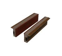 Ganasce di protezione in alluminio per morse - 150 mm
