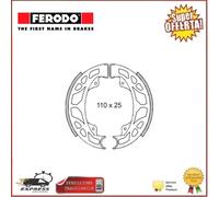 Ganasce Ferodo Ceppi Post Piaggio Gilera Vespa ET2 NRG MC2 MC3 TYPHOON110X25