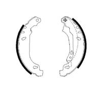 Ganasce freno 0 986 487 556 BOSCH per DACIA RENAULT