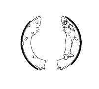 Ganasce freno 0 986 487 697 BOSCH per HYUNDAI KIA
