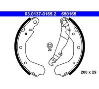 Ganasce freno 03.0137-0165.2 ATE per OPEL CORSA A TR CORSA A Hatchback KADETT D