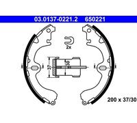 Ganasce freno 03.0137-0221.2 ATE per TOYOTA COROLLA Liftback COROLLA FX Compact