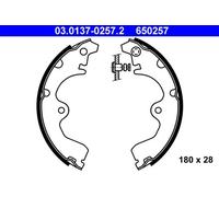 ATE 03.0137-0257.2 Kit ganasce freni