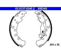 ATE 03.0137-0345.2 Kit ganasce freni