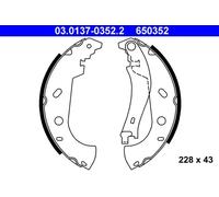 Ate Kit Ganasce Freno 03.0137-0352.2