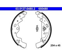 ATE 03.0137-0480.2 Kit ganasce freni