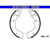 Ganasce freno 03.0137-0529.2 ATE per SUZUKI SWIFT III