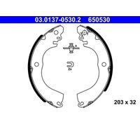 Set di ganasce freno ATE 03.0137-0530.2