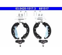 Ganasce freno 03.0420-1517.3 ATE per VW SEAT