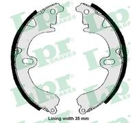 LPR Brakes Ganasce freno a tamburo posteriore per Toyota Corolla FX Liftback Camry