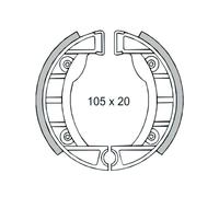 Ganasce Freno 105x20mm RMS Piaggio Ciao