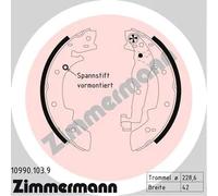 ZIMMERMANN 10990.103.9 Kit ganasce freni