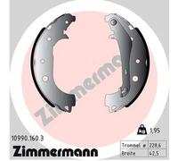 Kit ganasce freno compatibile con FORD 10990.160.3