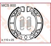 TRW MCS800 BRAKE SHOES STANDARD PIAGGIO ZIP 50 FAST RIDER 1996