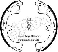 Ganasce freno 153-433 CIFAM per TOYOTA COROLLA Familiare COROLLA COROLLA Compact