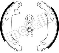 Kit Ganasce Freno Metelli 53-0022 per Citroën Peugeot Assale Posteriore