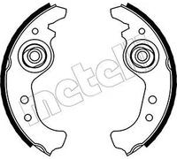 metelligroup 53-0063 Ganasce Freno Made in Italy, Pezzo di Ricambio per Auto/Automobile, Kit Composto da 4 Pezzi, Certificate ECE R90