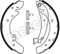 Ganasce freno 53-0072 METELLI per PEUGEOT FIAT CITROËN