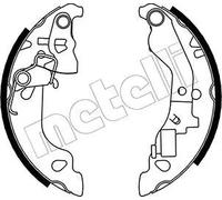 Kit ganasce freno - METELLI 53-0079Y
