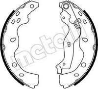 metelligroup 53-0096 Ganasce Freno Made in Italy, Pezzo di Ricambio per Auto/Automobile, Kit Composto da 4 Pezzi, Certificate ECE R90