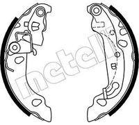 Ganasce freno 53-0137 METELLI per FORD FIESTA IV KA PUMA FIESTA V