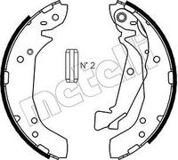Ganasce freno 53-0175 METELLI per HYUNDAI KIA