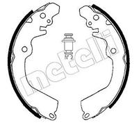Ganasce freno 53-0257 METELLI per MITSUBISHI LANCER III Station Wagon GALANT VI