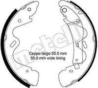 Metelli Ganasce freno 53-0291 per Nissan Terrano II Cabstar E assale posteriore