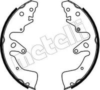 Ganasce freno 53-0407 METELLI per SUZUKI GRAND VITARA II