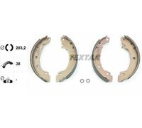 Ganasce freno 91049500 TEXTAR per RENAULT MEGANE I MEGANE I Coach