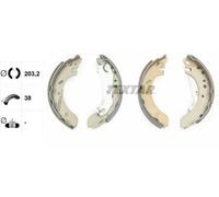 TEXTAR 91051500 Kit ganasce freni