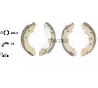 Ganasce freno 91052800 TEXTAR per RENAULT DACIA NISSAN