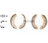 TEXTAR Set di ganasce freno 91053000 Posteriore per Mercedes‑Benz W168