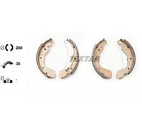 TEXTAR 91062500 Kit ganasce freni