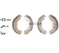 Set di ganasce freno TEXTAR 91067600