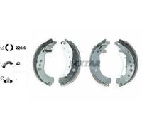 TEXTAR 91081700 Kit ganasce freni