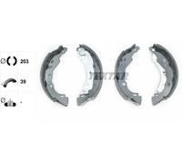 TEXTAR 91083200 Kit ganasce freni