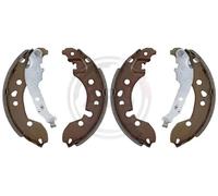 Kit Ganasce Freno A.b.s. 9365 per Renault Dacia Smart Assale Posteriore