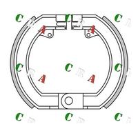 GANASCE FRENO ANTERIORE NEWFREN GF.0024 PIAGGIO VESPA 180 SS DAL 2000