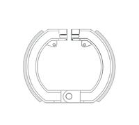 Ganasce Freno anteriore RMS Vespa Rally 180 - 200cc (VLB1T-VSB1T-VSC1T-VSE1T)