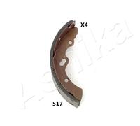 Ganasce freno Assale posteriore 55-05-517 ASHIKA per MITSUBISHI Canter