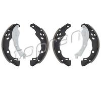 Ganasce freno Assale posteriore 700 607 TOPRAN per DACIA RENAULT NISSAN