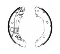 Set di ganasce freno ABE C0F025ABE