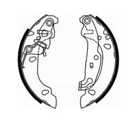 Ganasce freno Assale posteriore C0G052ABE ABE per FORD FIESTA IV KA