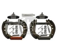 Ganasce freno Assale posteriore premontato 37545 FEBI BILSTEIN per AUDI VW SEAT